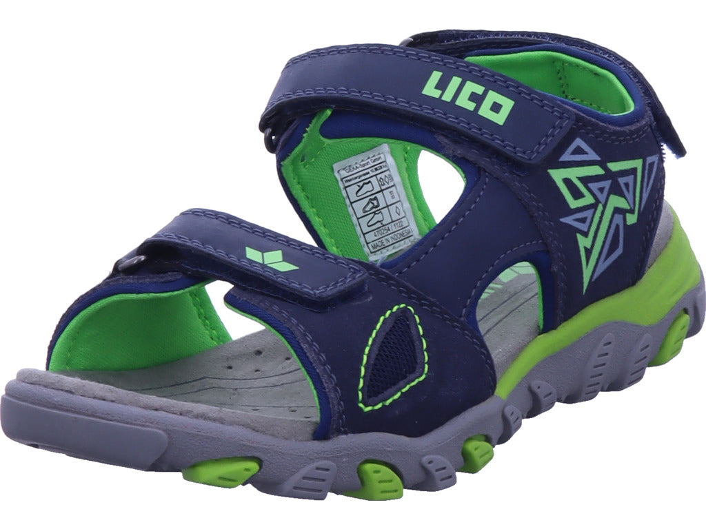 Lico Jungen Sandalette  in blau