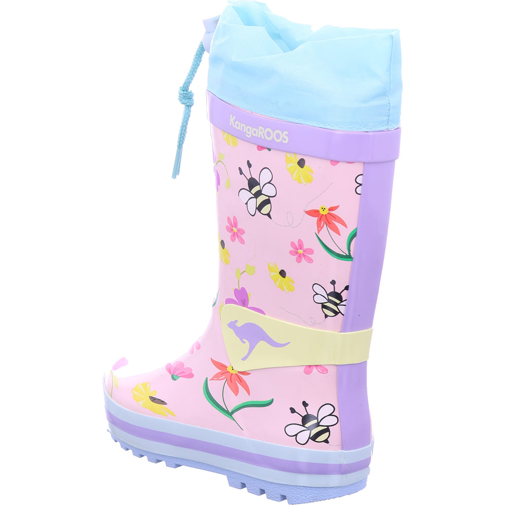 KangaRoos Mädchen Gummistiefel  in rose