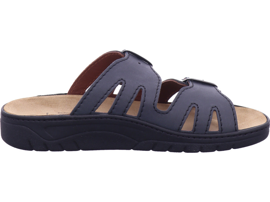 Algamare Herren Pantolette  in schwarz