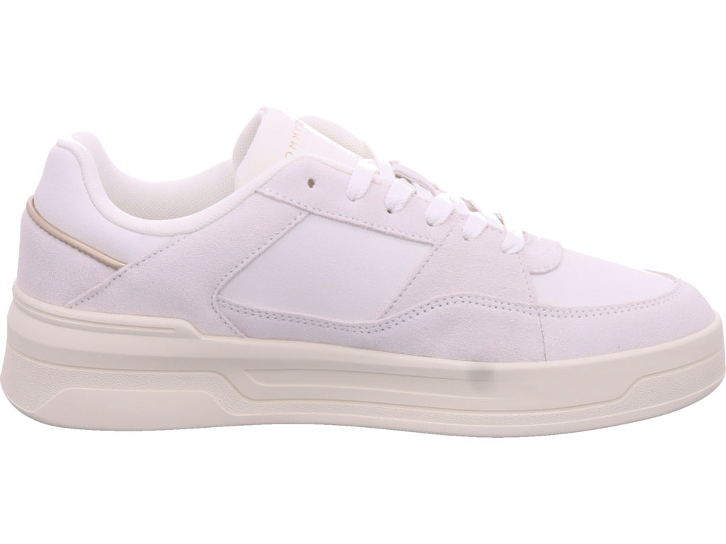 Tommy Hilfiger dámské tenisky Essential Basket v bílé barvě