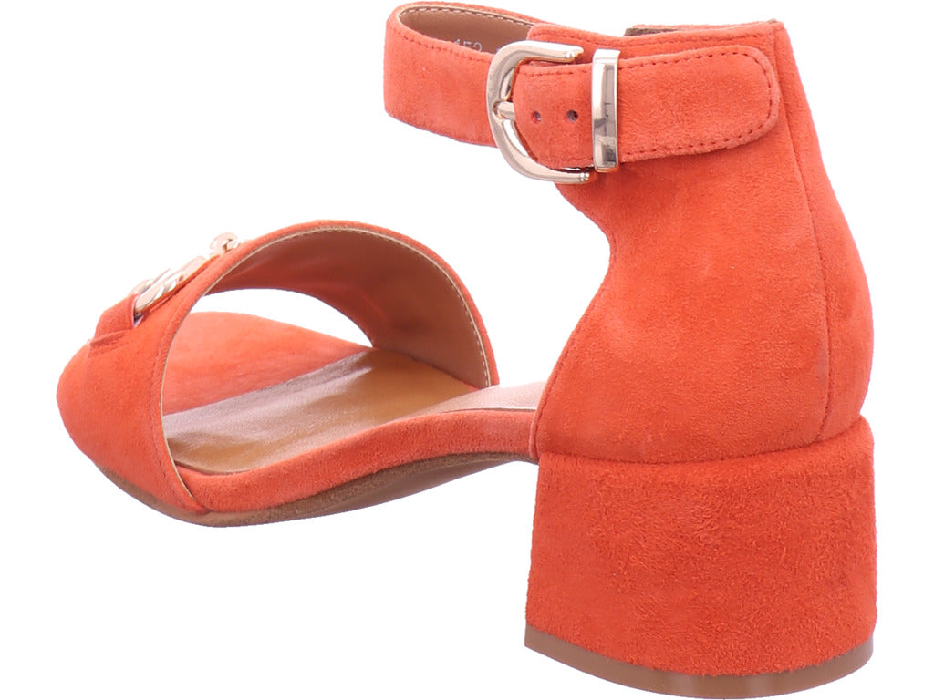 Regarde le ciel Damen Sandalette  in orange