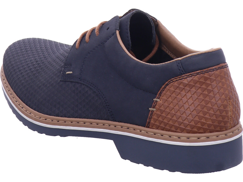 Rieker men's low-cut shoe in blue