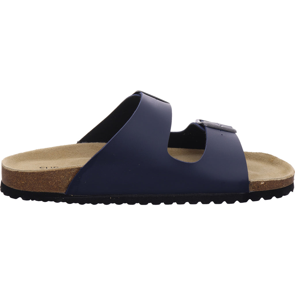 Planet Footwear Men's Mule Men's Arch Support Mules in blue