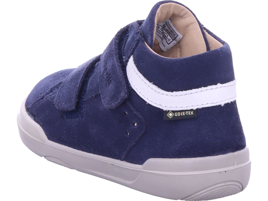 Superfit Jungen Halbschuh Halbschuh Leder \ Superfree in blau