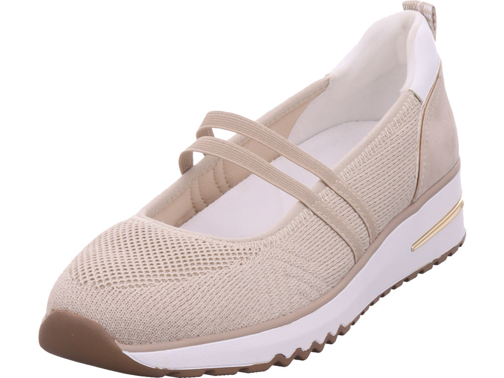 Marco Tozzi women's slippers in beige
