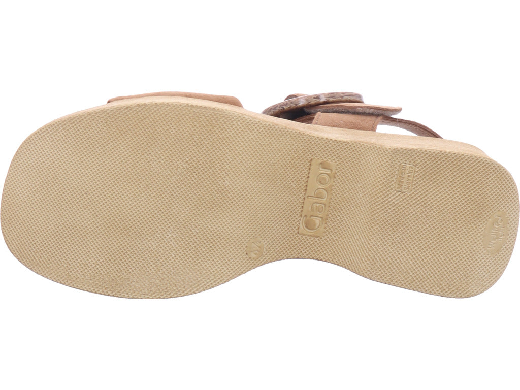 Gabor women's sandals in brown