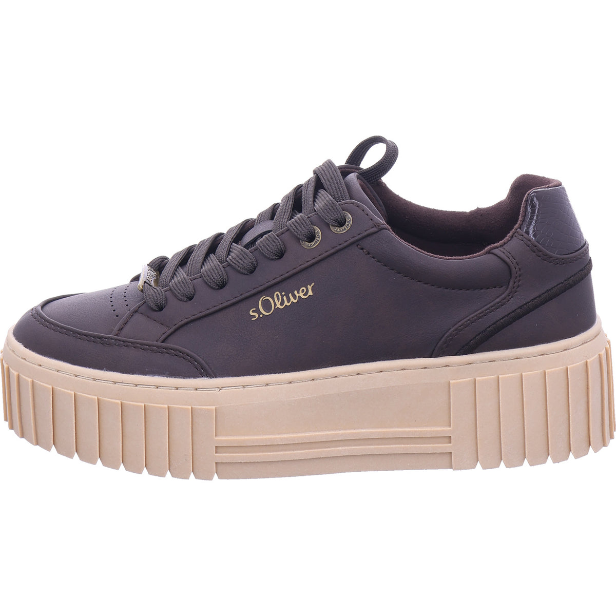 s.Oliver Damen Sneaker  in braun