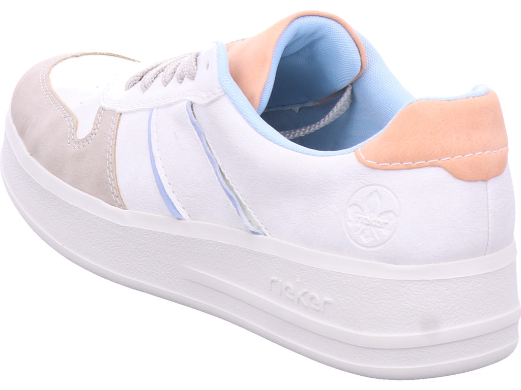 Rieker Women's Sneakers Fsk Women's Low Shoes in beige