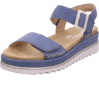 Remonte Women's Sandal in blue