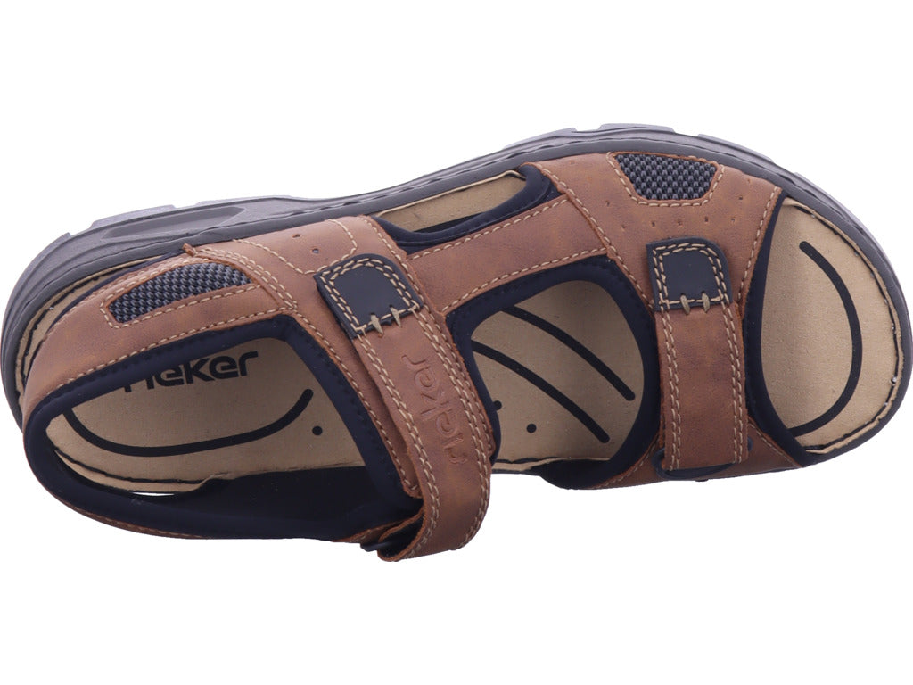 Rieker Herren Sandalette  in braun