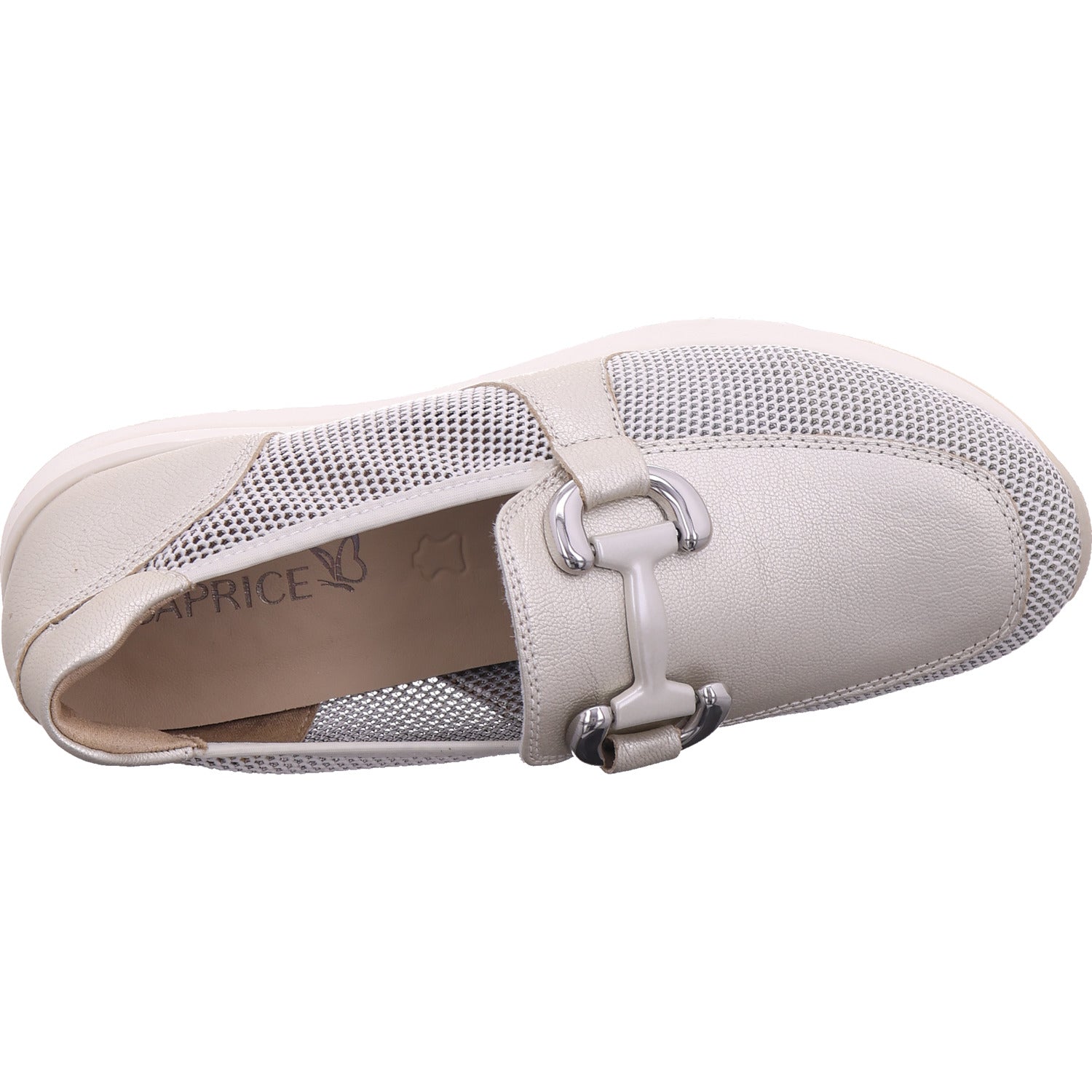 Caprice Damen Slipper  in grau