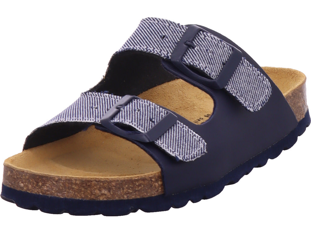 Canadian John Junior Slipper in blue
