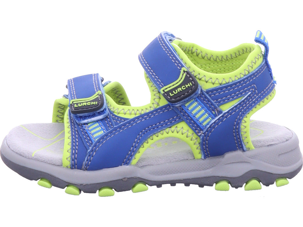 Chlapecké sandály Lurchi v modré barvě