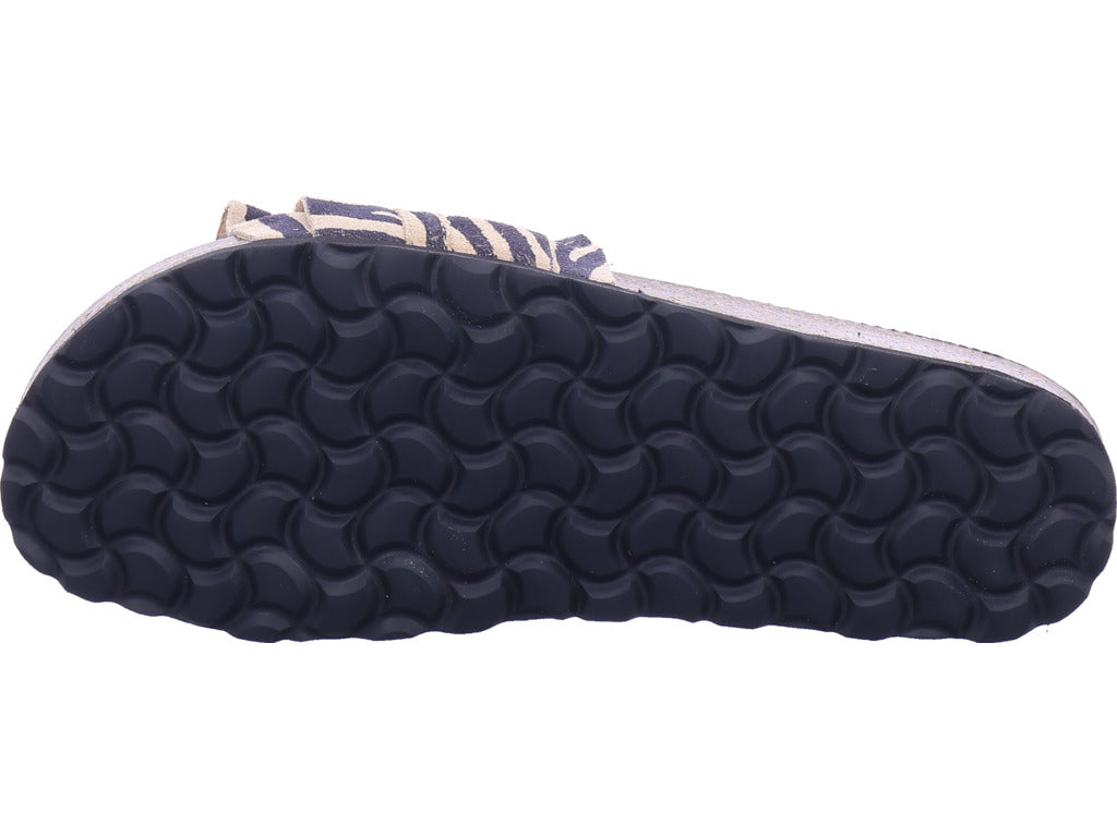 Verbenas Damen Pantolette  in schwarz