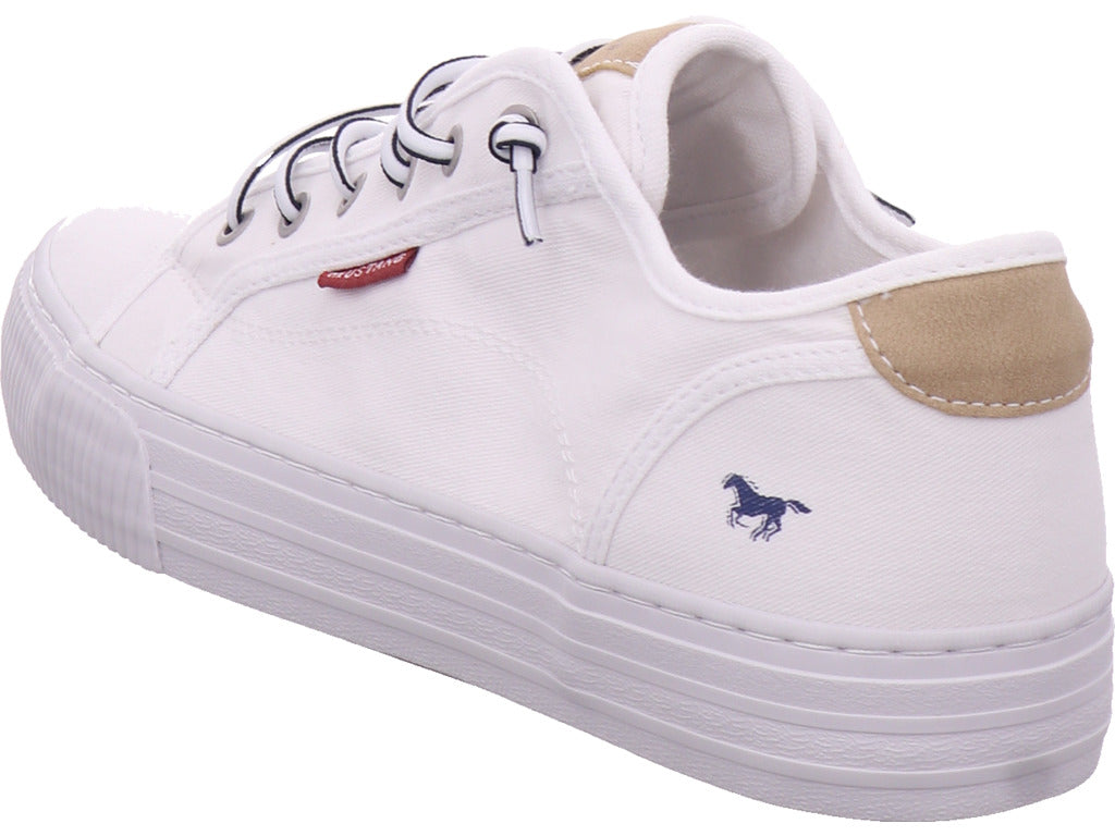 Mustang Damen Slipper  in weiß
