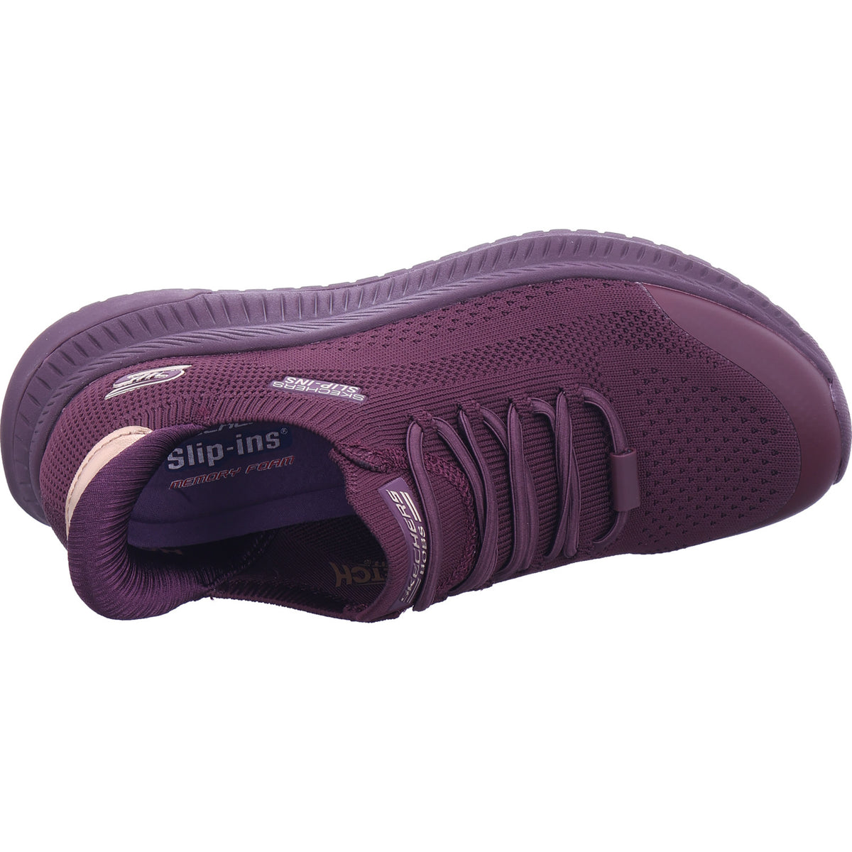 SKECHERS Damen Sneaker Bobs Squad in bordo