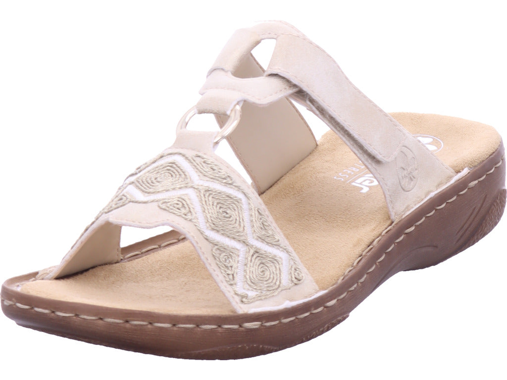 Rieker Women's Mule Fsk Women's Sandals in beige