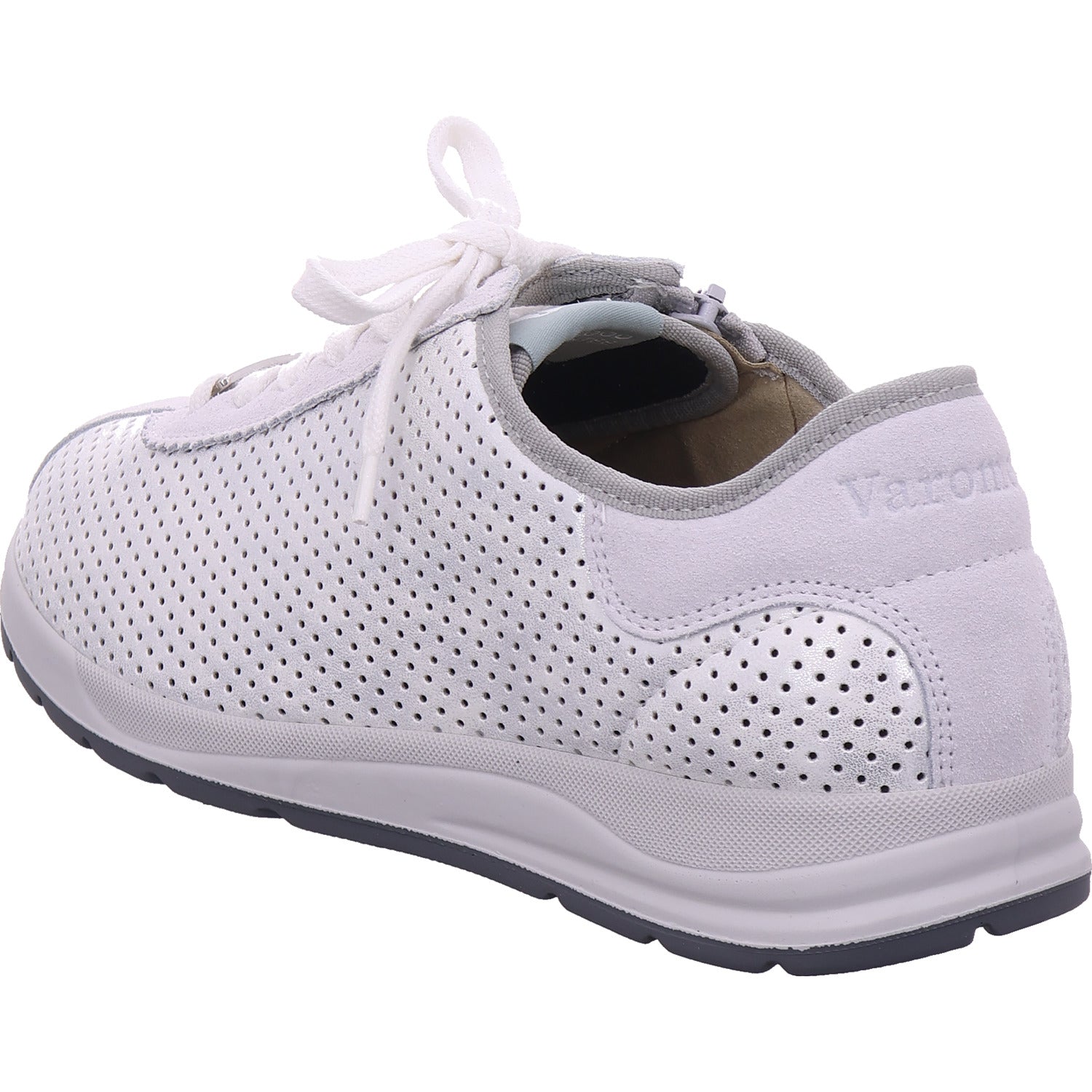 Varomed Damen Halbschuh Windsor Summer Sneaker in silber