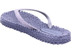 Ilse Jacobsen Damen Pantolette  in grau