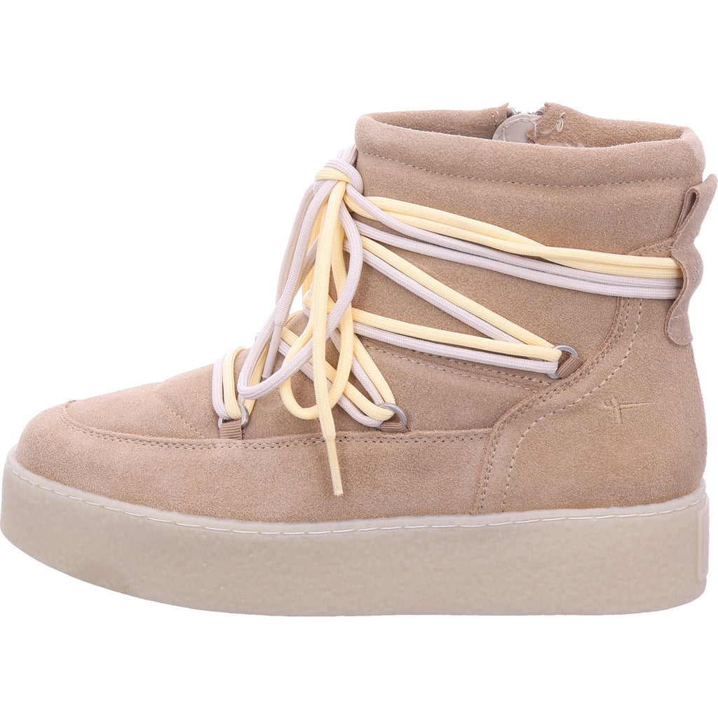Tamaris Damen Winterstiefel  in beige