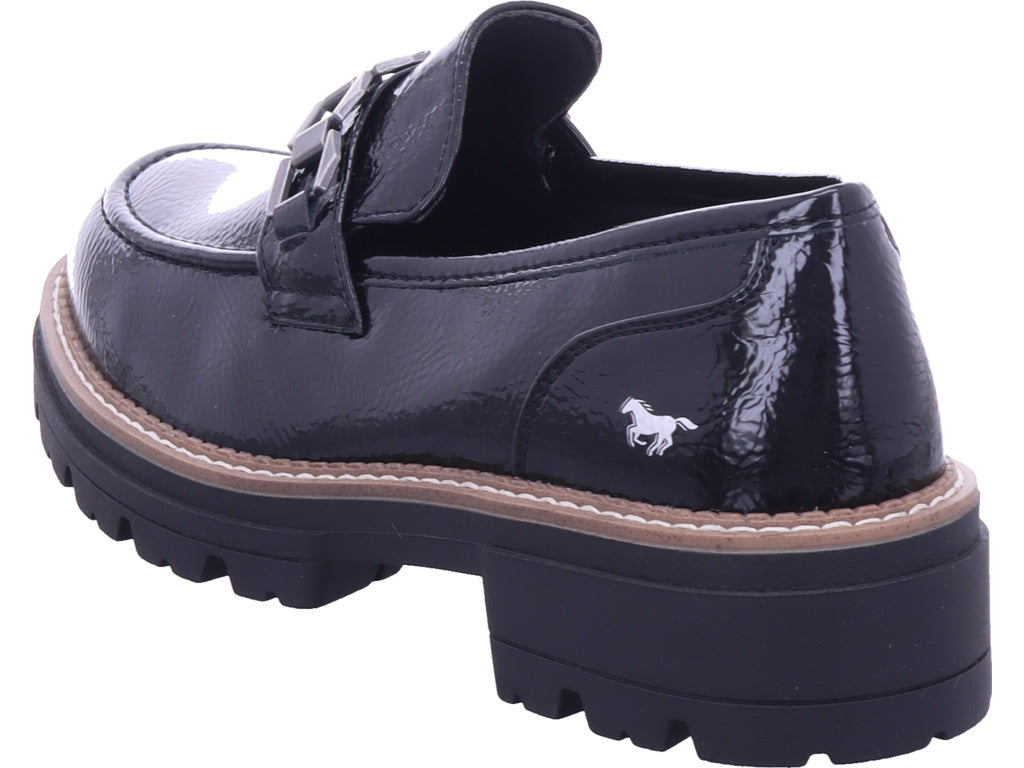 Mustang Damen Slipper  in schwarz