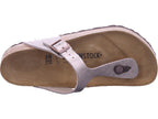 Dámské boty Birkenstock Gizeh Birko-Flor v béžové barvě