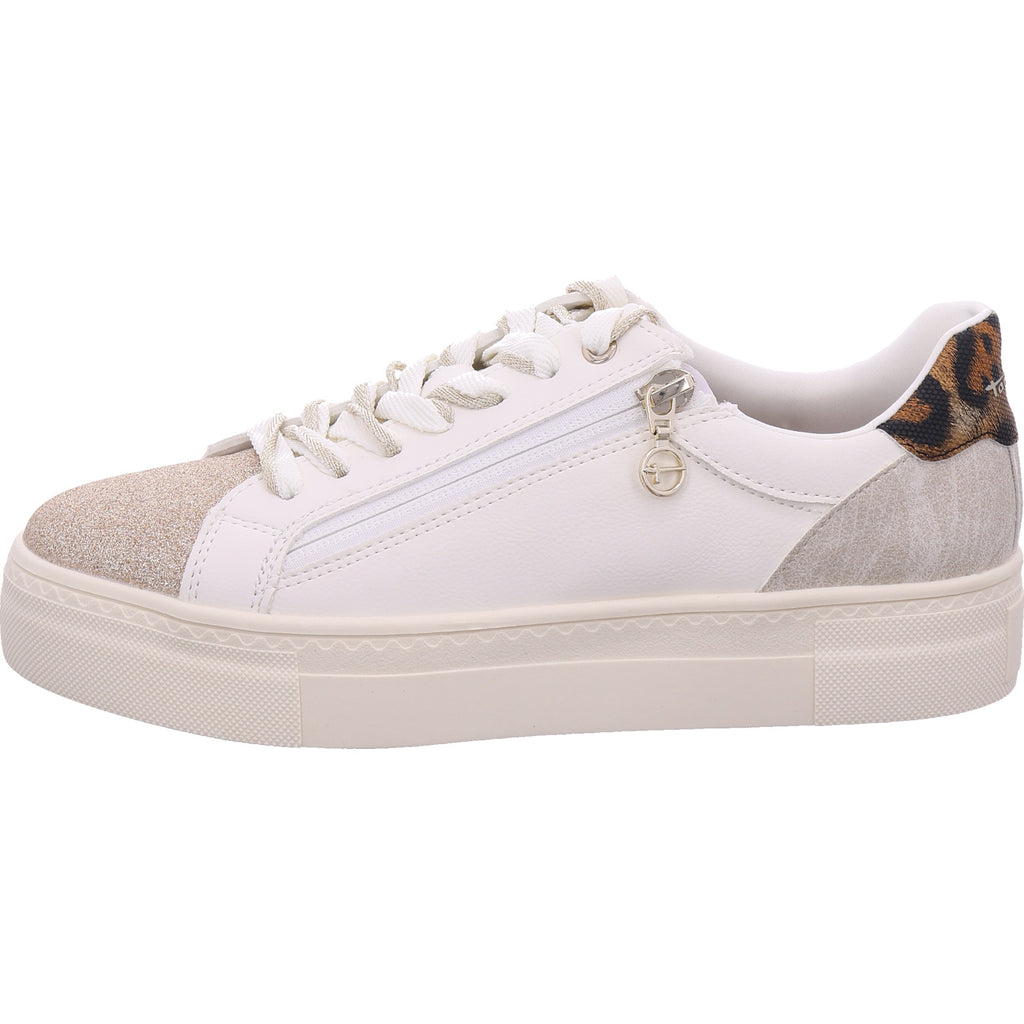 Tamaris women's sneakers in white