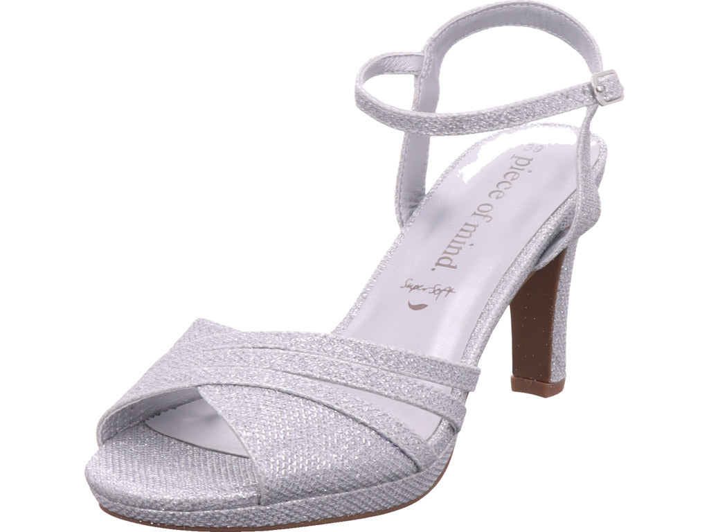 Idana women's sandals in silver