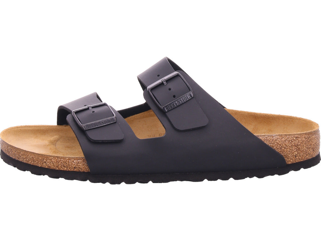 Birkenstock Herren Pantoffel Arizona in schwarz