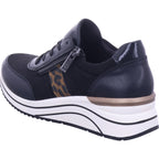 Remonte Damen Sneaker  in schwarz