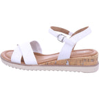 Tamaris Damen Pantolette  in weiß