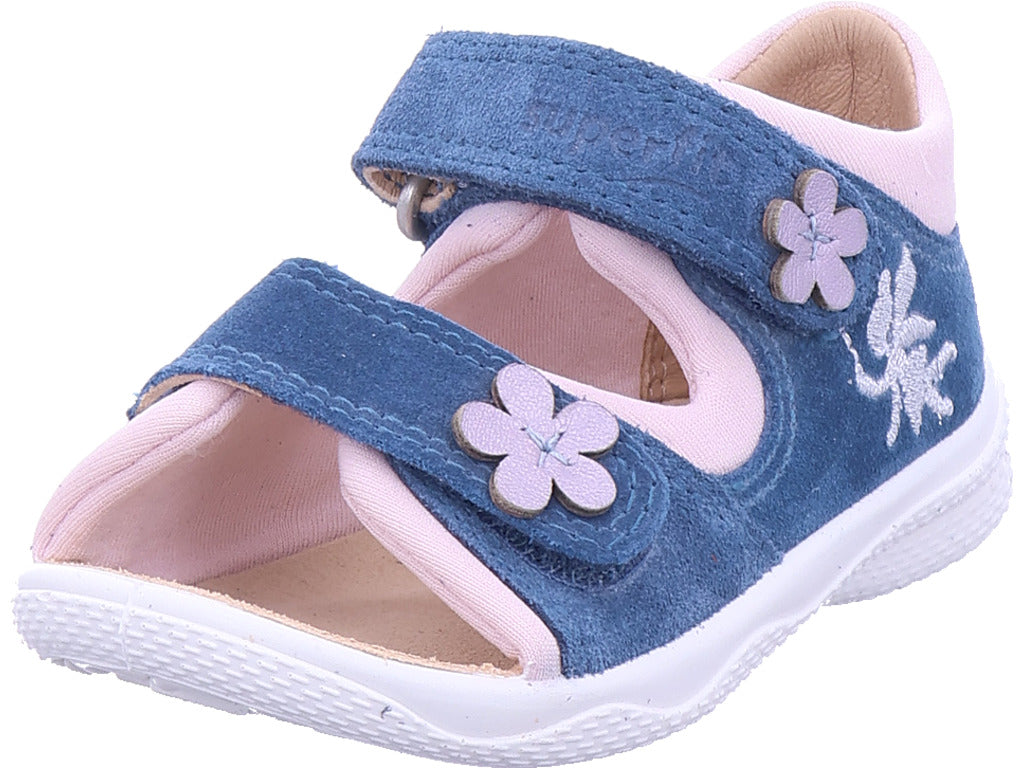 Superfit Mädchen Sandalette \ Polly in blau