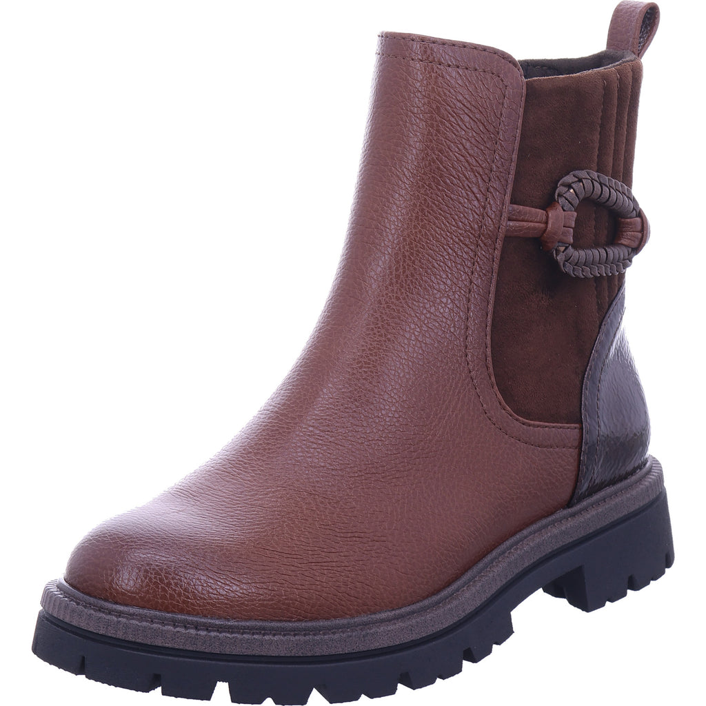 Marco Tozzi Damen Stiefelette  in braun