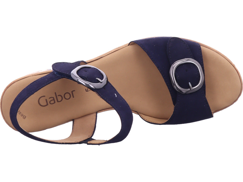Gabor Damen Sandalette  in blau