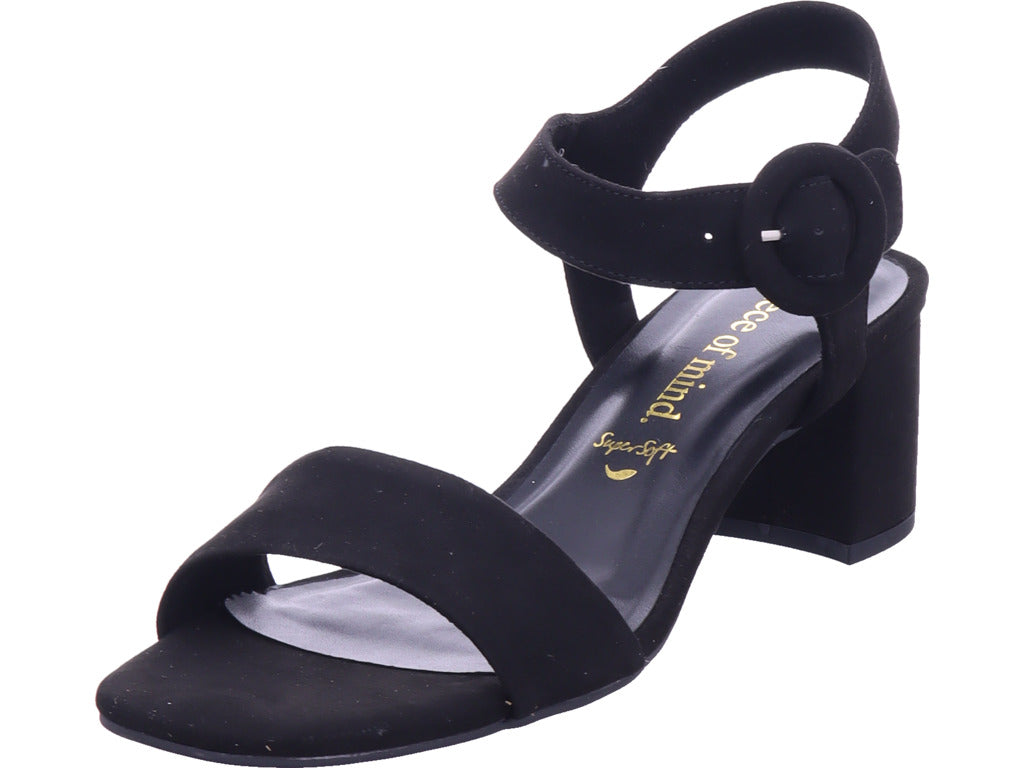 Idana Damen Sandalette  in schwarz