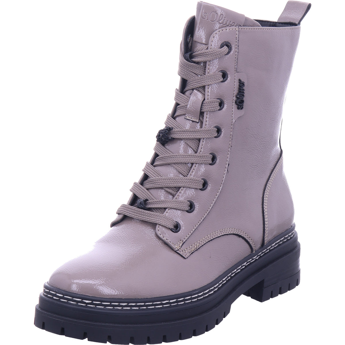 s.Oliver Damen Stiefelette  in sand-taupe