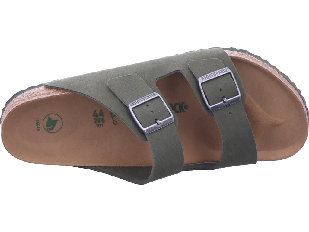 Birkenstock Herren Pantoffel Arizona Vegan Synthetics Deser in grün