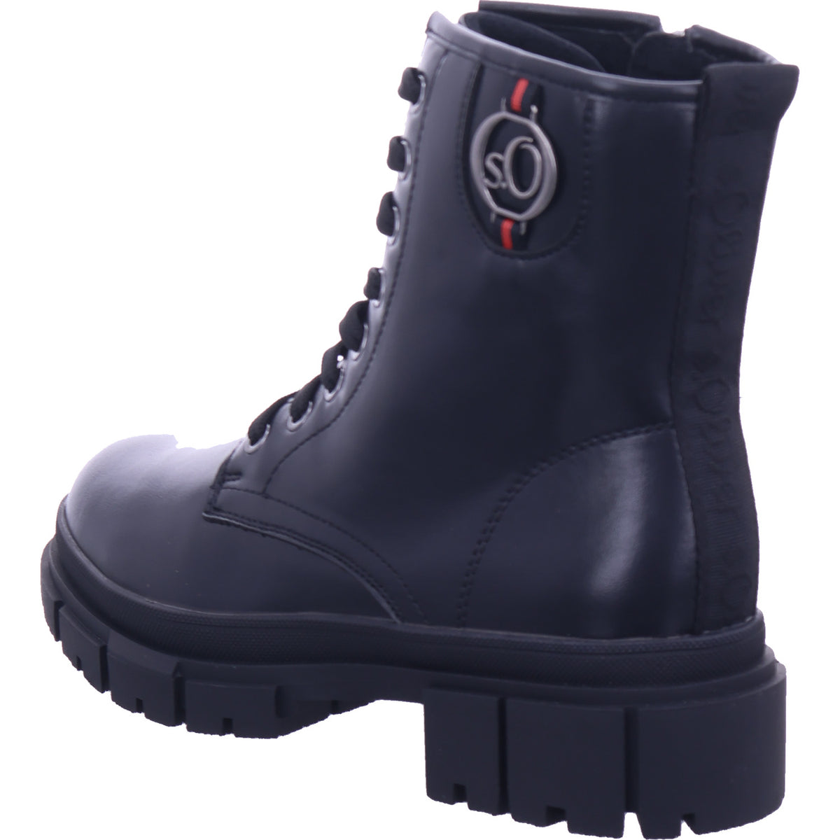 s.Oliver Damen Stiefelette  in schwarz