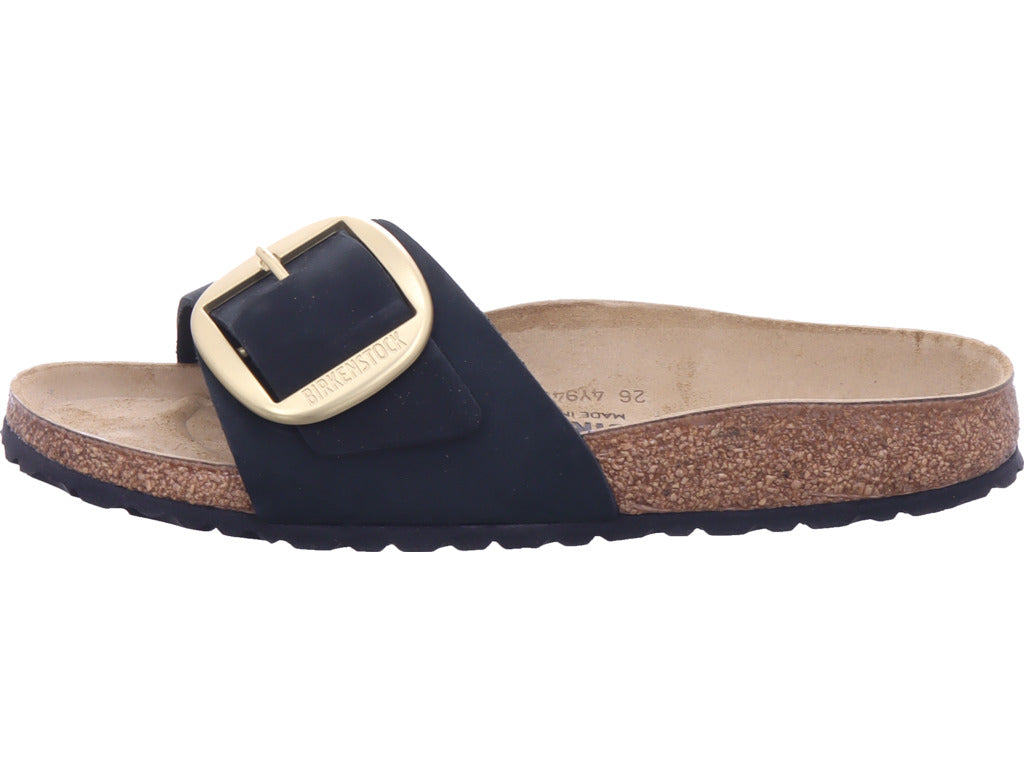 Birkenstock Madrid Big Buckle v černé barvě