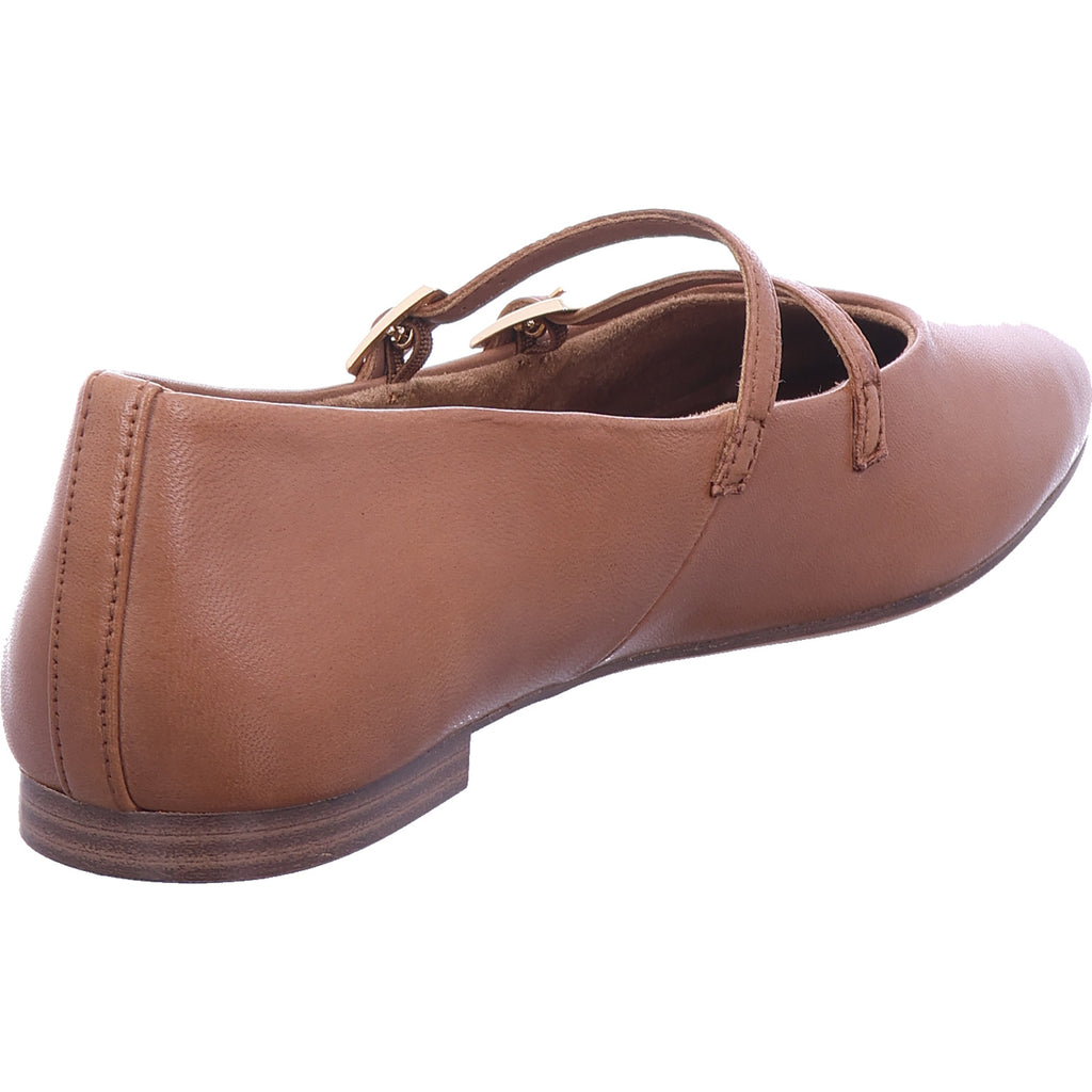 Dámské balerínky Tamaris v hnědé barvě