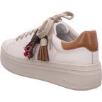 Tamaris women's low shoes in white