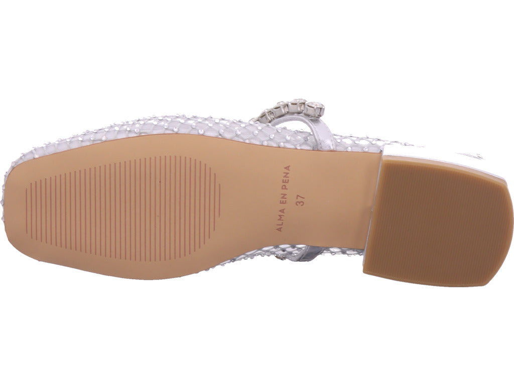 Alma En Pena Women's Silver Pumps