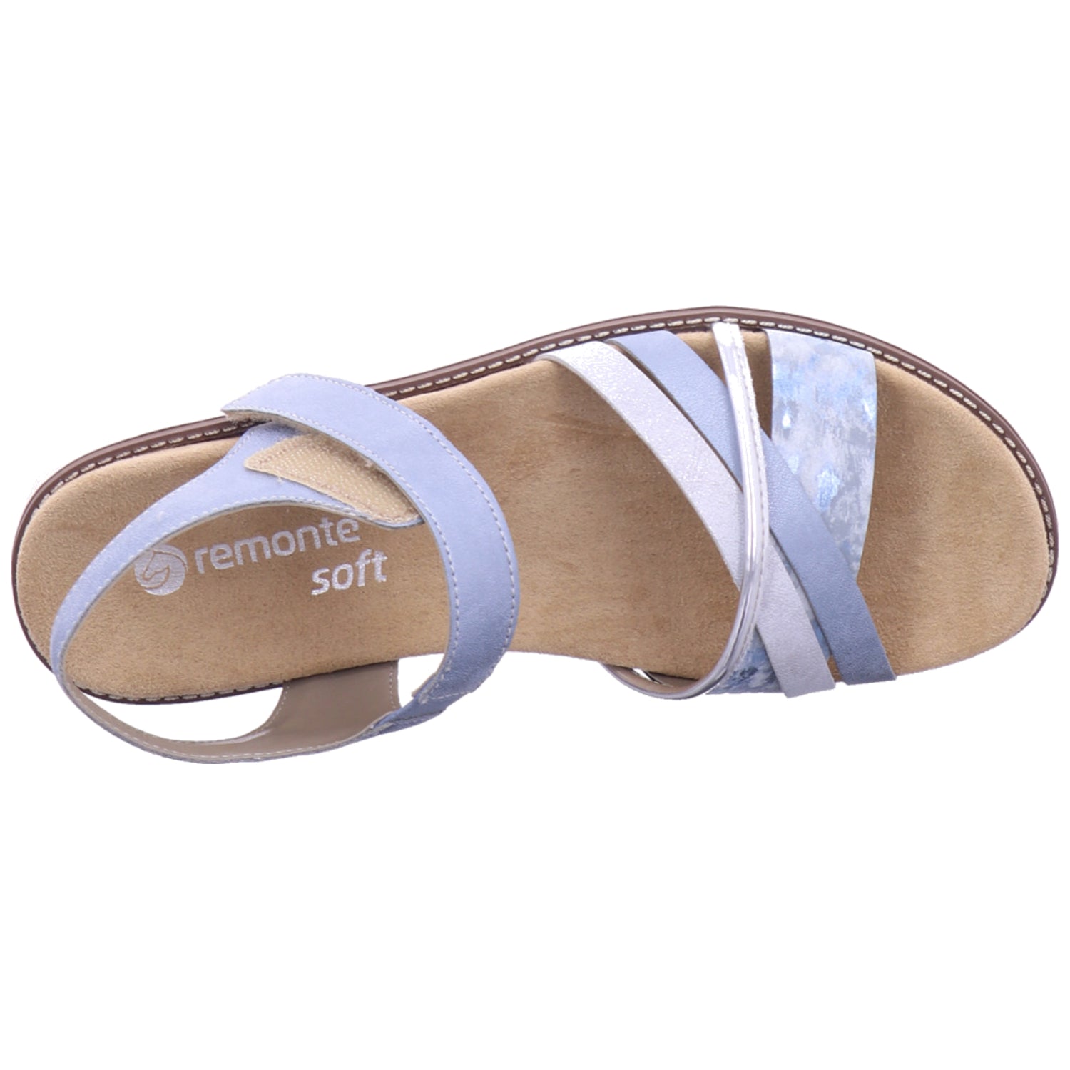 Remonte Women's Sandal in blue
