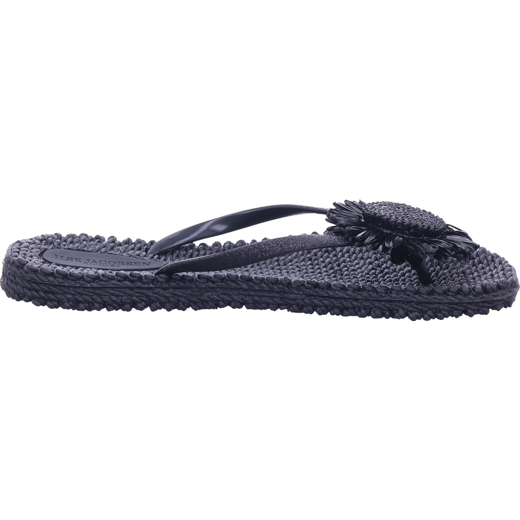 Ilse Jacobsen Damen Pantolette  in schwarz