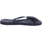 Ilse Jacobsen Damen Pantolette  in schwarz