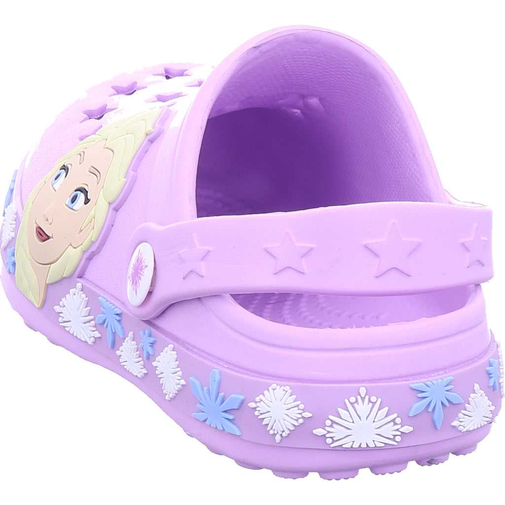 Silver Int Disney Mädchen Sabot Frozen in lila