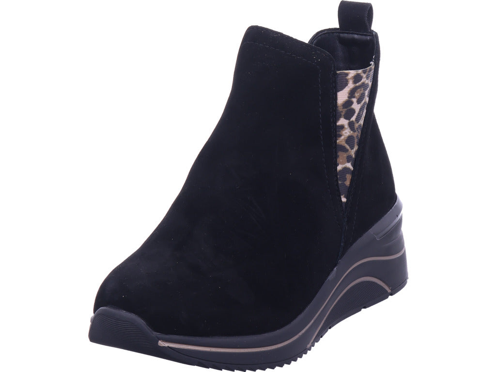 Remonte Damen Stiefel Remonte Stiefelette in schwarz