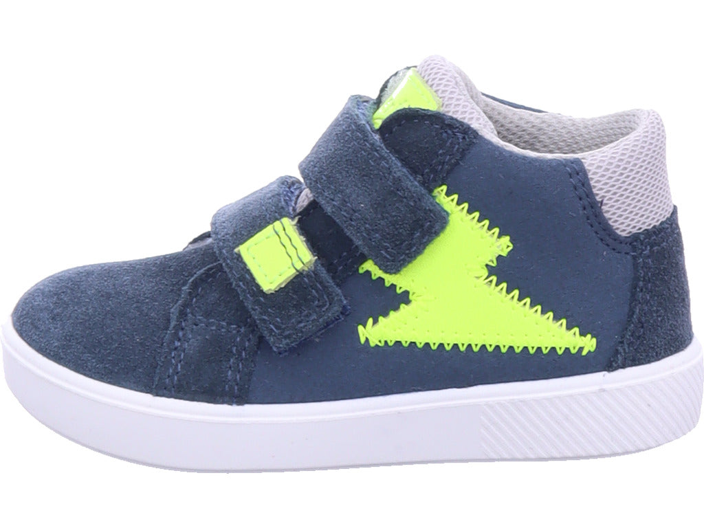 Legero boys' leather ankle boots in blue