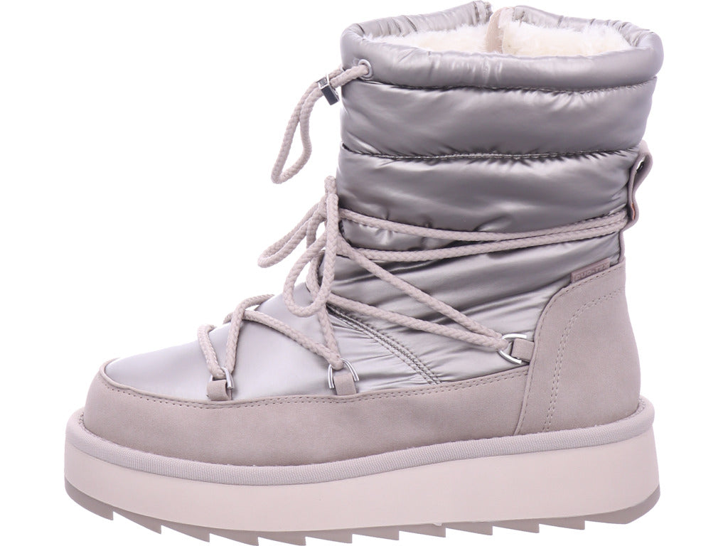 Dámské kotníkové boty Tamaris v béžové barvě