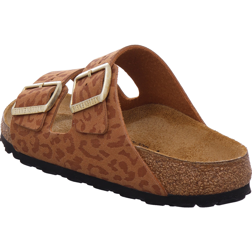 Birkenstock dámské pantofle Arizona syntetika pro ženy v hnědé barvě